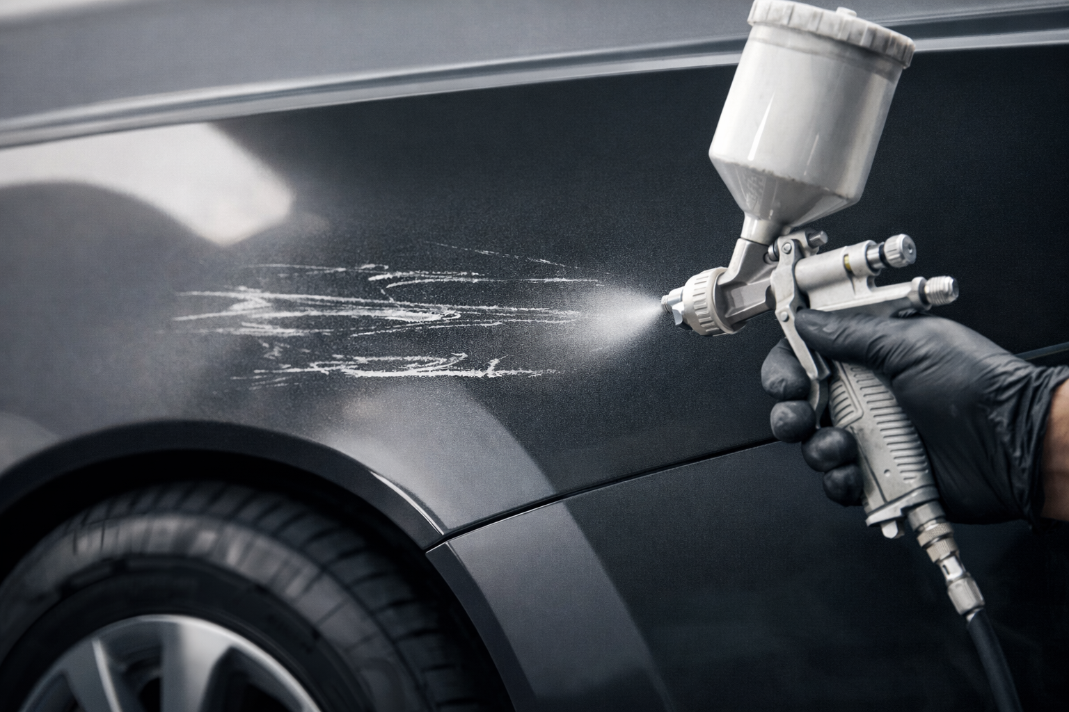 Scratch and paint correction